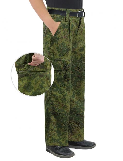 Брюки детские ВОЕННО-ПОЛЕВЫЕ цв.Цифра