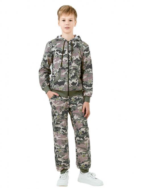Костюм детский БВР СПОРТ тк.Футер цв.КМФ STAR