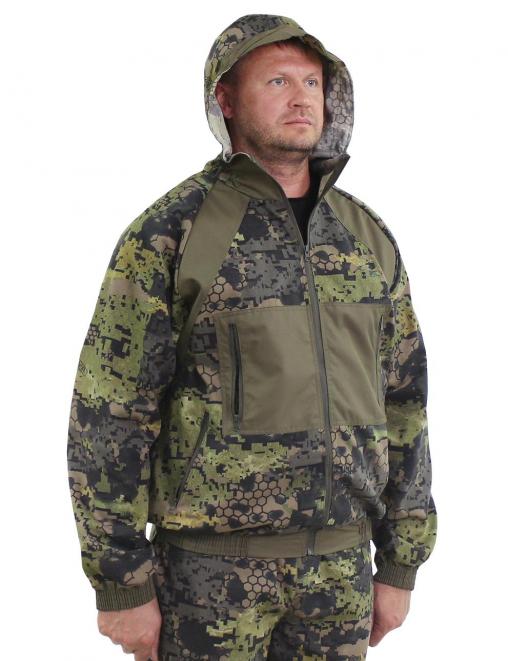 Костюм ПАРТИЗАН  RS тк.Смесовая цв.LOGO PIXEL