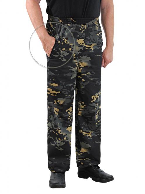 Костюм СПОРТ АКТИВ цв.Мультикам черный