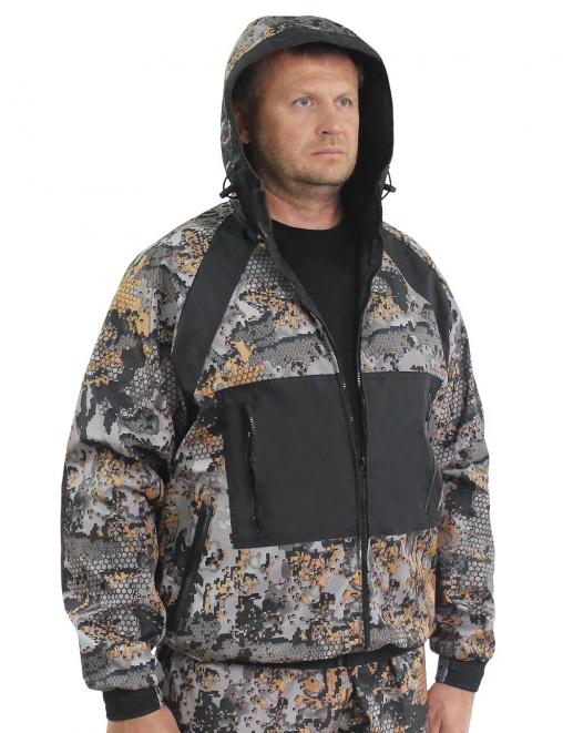 Костюм БЕРКУТ-DEMI RS тк.Polarfleece цв.Соты ULTRA