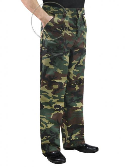 Брюки РАБОЧИЕ цв.Зеленый КМФ