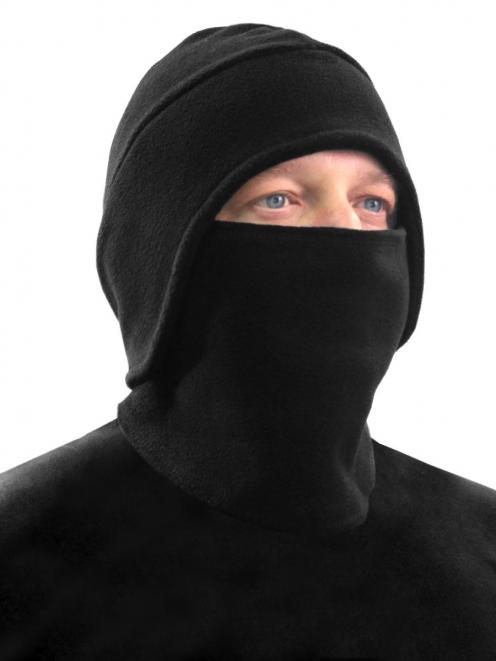 Шапка-маска СНЕГОХОД тк.Флис цв.Чёрный