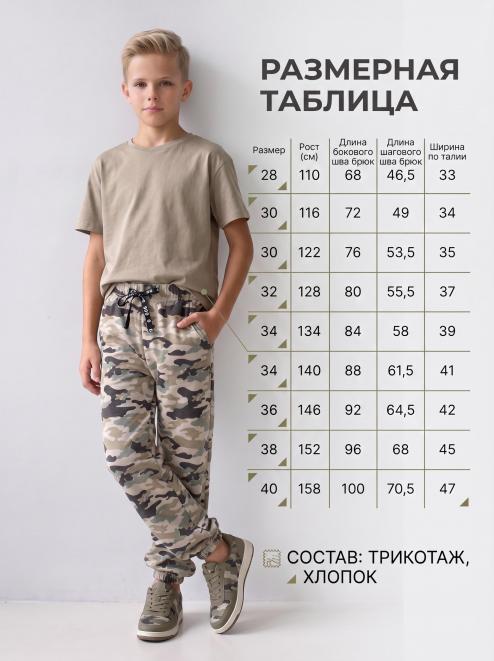 Брюки детские летние RAINBOW RS тк.Кулирка цв.Бежевый КМФ НАТО