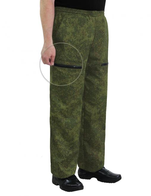 Брюки МОЛОДЁЖНЫЕ тк.Рип-стоп цв.Цифра 