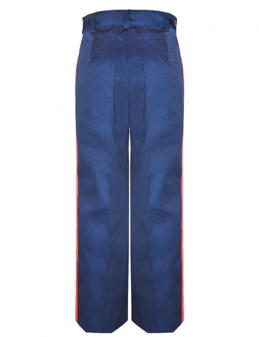 Брюки КАДЕТ-СТАРШЕКЛАССНИК тк.Смесовая цв.Синий