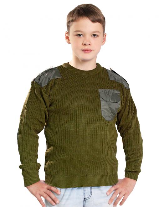 Свитер детский RS цв.Олива