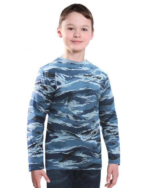 Толстовка детская СТРАЙК RS тк.Футер 2-х нитка с начёсом RS цв.Синий Камыш