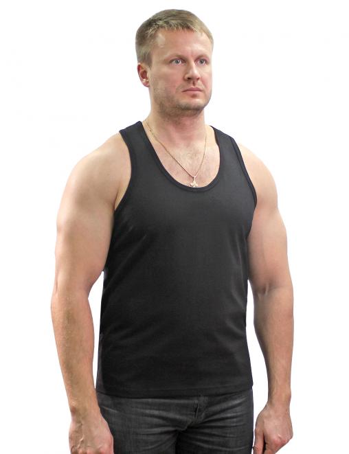 Майка-борцовка цв.Чёрный Майка-борцовка цв.Чёрный