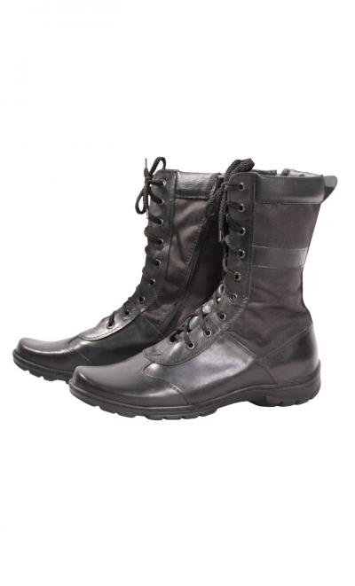 Берцы Кроссовочные с черной вставкой