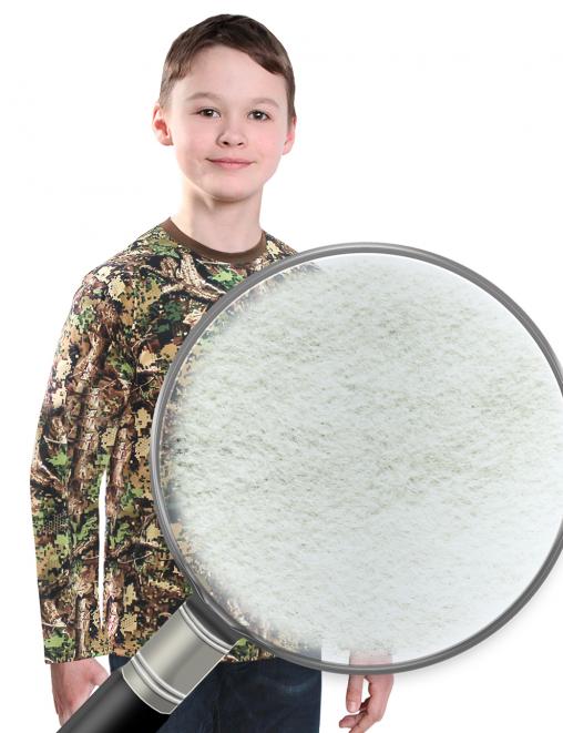 Толстовка детская СТРАЙК RS тк.Футер 2-х нитка с начёсом цв.Pixel Extra brown