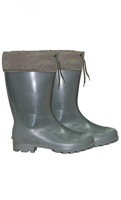 Сапоги мужские ПВХ Кедр с надставкой RS цв.Олива