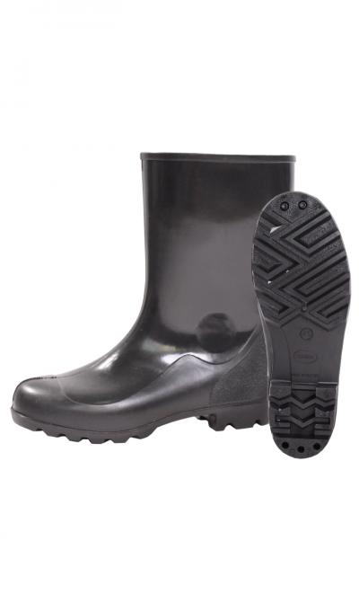 Сапоги мужские высокие ПВХ RS цв.Чёрный
