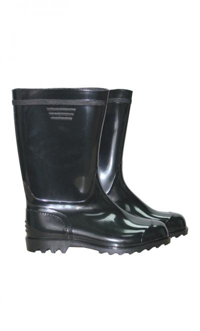 Сапоги мужские высокие ПВХ Чесла RS цв.Чёрный