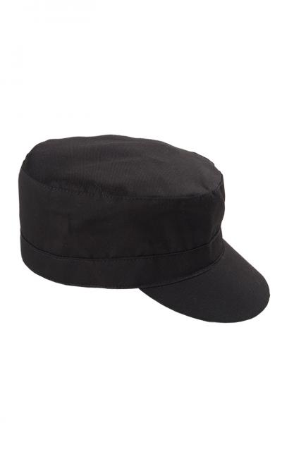 Кепка Рабочая RS тк.Смесовая цв.Чёрный