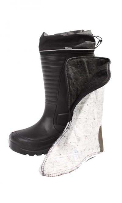 Сапоги рабочие ЭВА "НОРД" RS цв.Чёрный