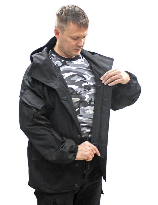 Костюм ГОРКА тк.Рип-стоп цв.Чёрный