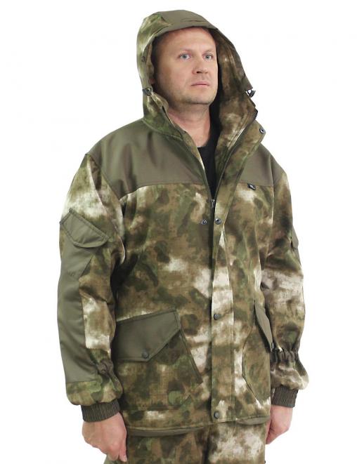 Костюм ГОРКА-ДЕМИ  RS тк.Polarfleece рип-стоп цв.Атак зелёный