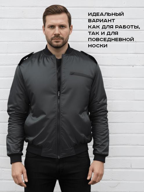 Ветровка ПИЛОТ тк.Оксфорд цв.Чёрный 