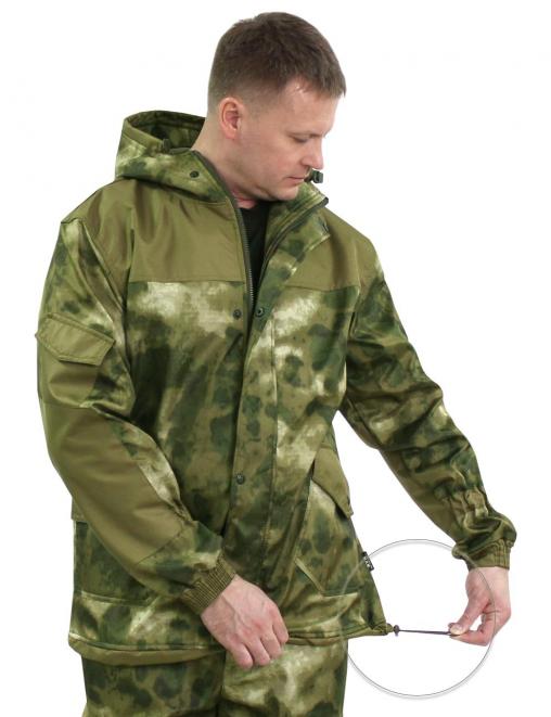 Костюм ГОРКА-ДЕМИ тк.Polarfleece цв.Мох зеленый