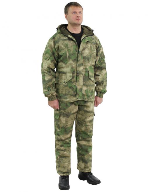 Костюм ГОРКА-ДЕМИ РУБЕЖ тк.Грета рип-стоп цв.Атак зелёный