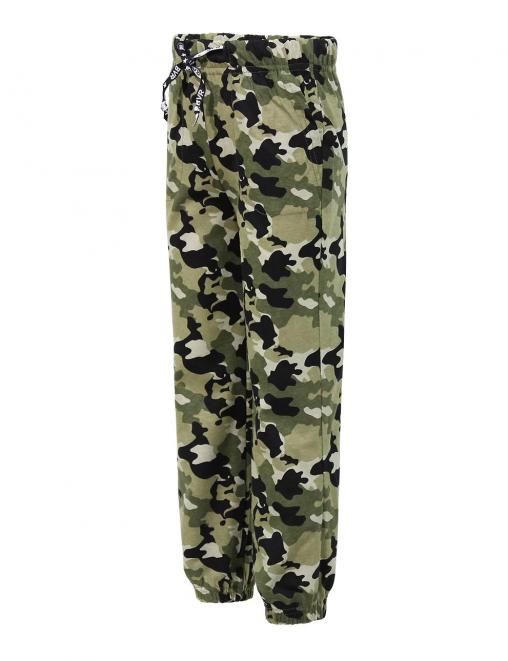 Брюки детские летние RAINBOW RS тк.Кулирка цв.КМФ RB 231