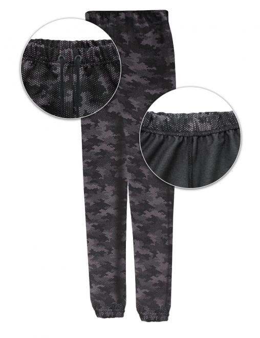 Трико мужское ТОРНАДО тк.Футер цв.BLUR КМФ черный NEW