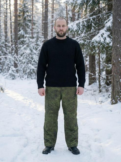 Брюки утеплённые ВИХРЬ тк.Оксфорд цв.Цифра 