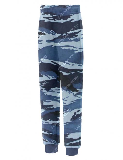 Трико поддёва детское RS тк.Футер 2х-нитка с начесом цв.Синий Камыш