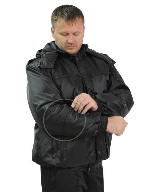 Куртка БВР тк.Оксфорд цв.Чёрный