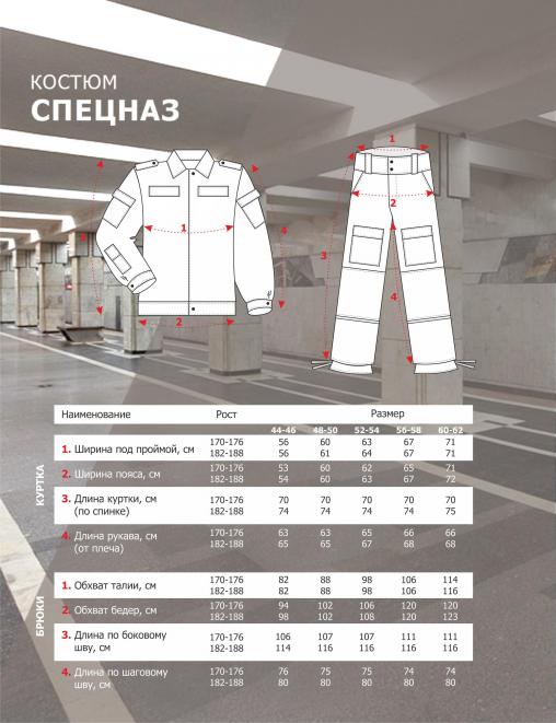 Костюм СПЕЦНАЗ тк.Рип-стоп цв.Чёрный Костюм СПЕЦНАЗ тк.Рип-стоп цв.Чёрный