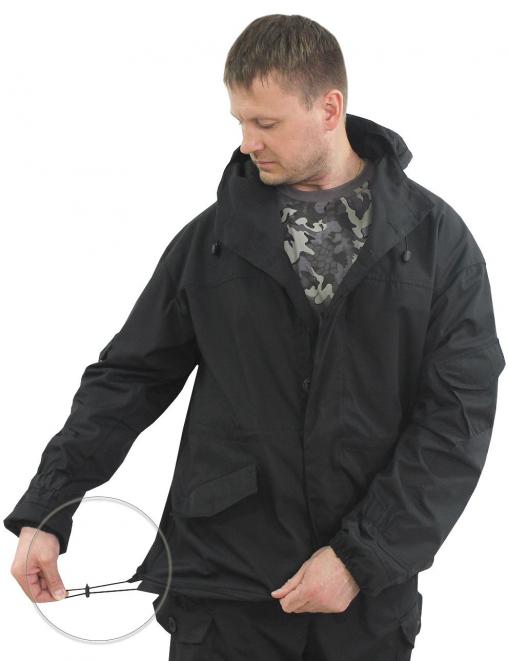 Костюм ГОРКА NEW  RS тк.Рип-стоп цв.Чёрный