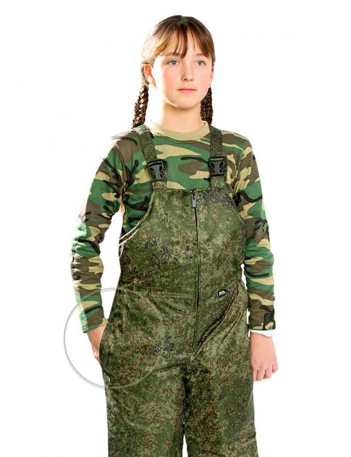 Полукомбинезон детский утеплённый цв.Цифра