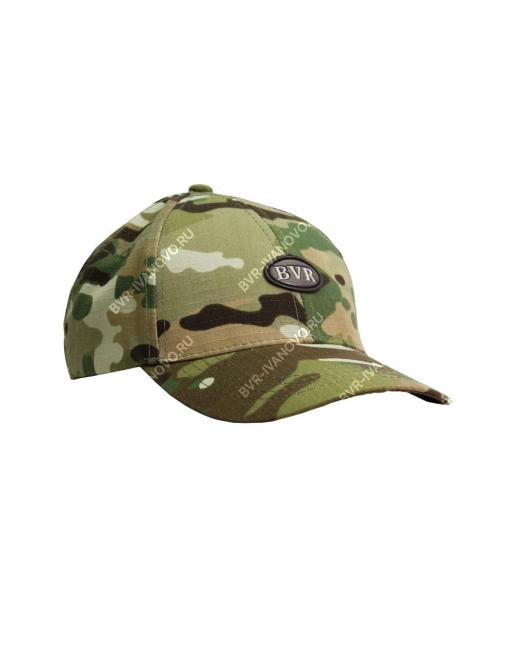 Бейсболка BVR RS тк.Рип-стоп цв.Мультикам
