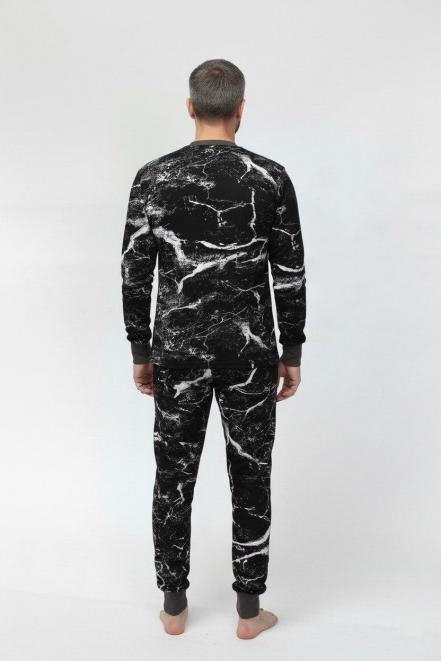 Белье нательное тк.Футер с начёсом цв.Black Forest 