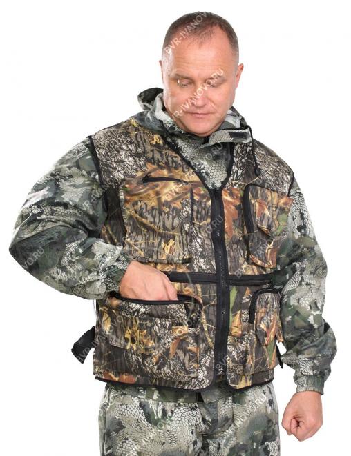 Жилет HUNTER RS тк.Смесовая цв.Лес