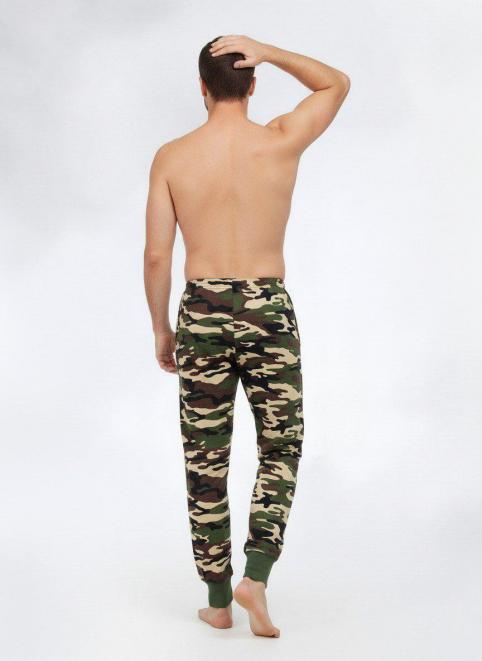 Кальсоны без начёса RS тк.Кулирка цв.Зелёный КМФ new