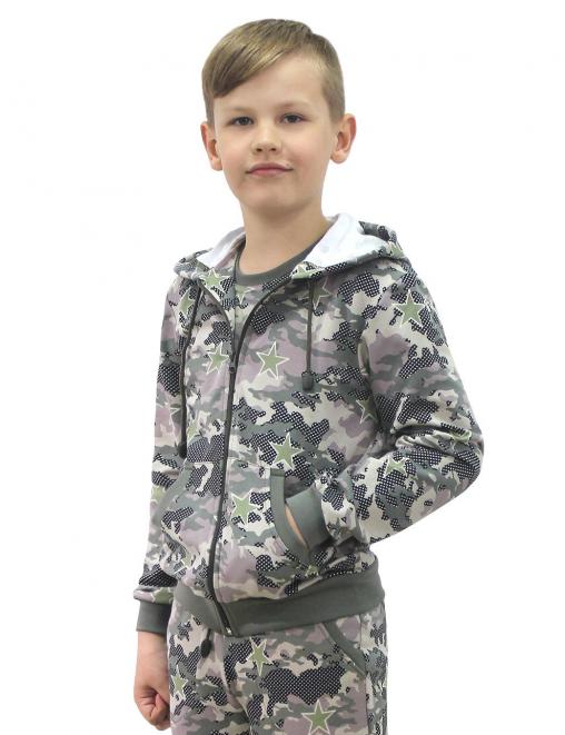 Костюм детский БВР СПОРТ тк.Футер цв.КМФ STAR