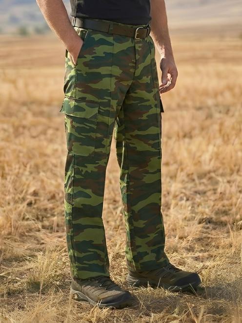 Брюки ВОЕННО-ПОЛЕВЫЕ тк.Смесовая цв.Флора