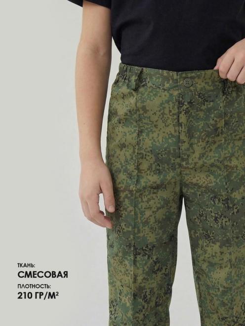 Брюки КАДЕТ-СТАРШЕКЛАССНИК тк.Смесовая цв.Цифра