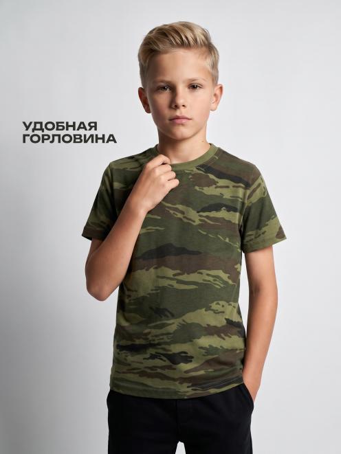 Футболка детская цв.Зелёный Камыш