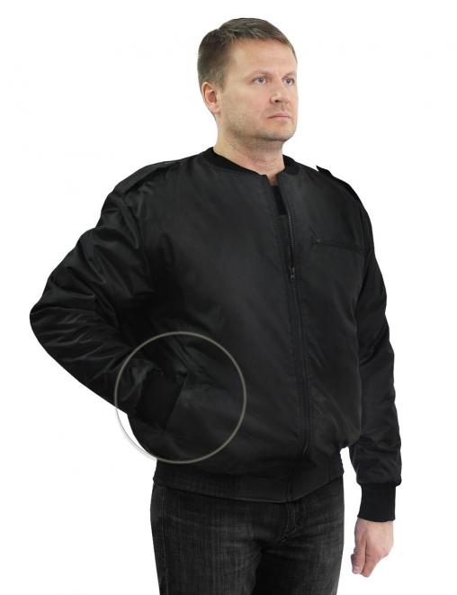 Ветровка ПИЛОТ тк.Дюспа цв.Чёрный 