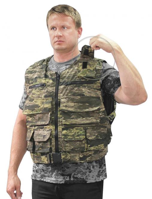 Жилет ОХОТА тк.Рип-стоп цв.Тигр