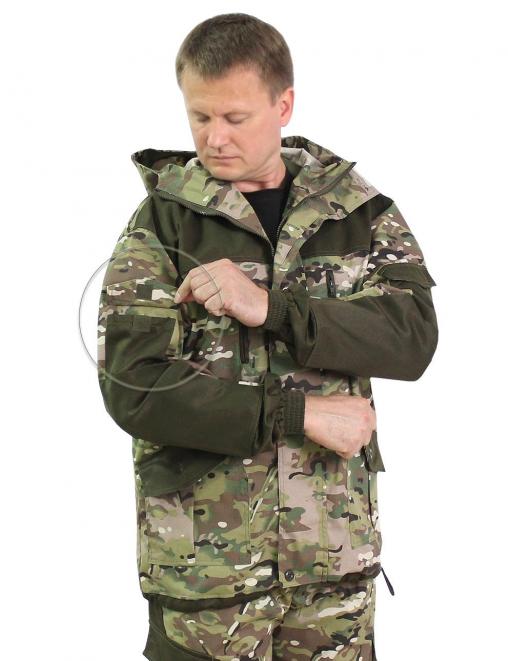 Костюм ГОРКА РУБЕЖ тк.Рип Стоп цв. Мультикам