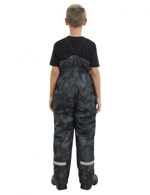 Костюм детский зимний тк.Алова RS цв.BLUR Чёрный лайт