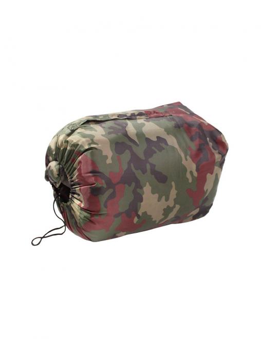 Спальный мешок-одеяло с подголовником цв.Зеленый КМФ