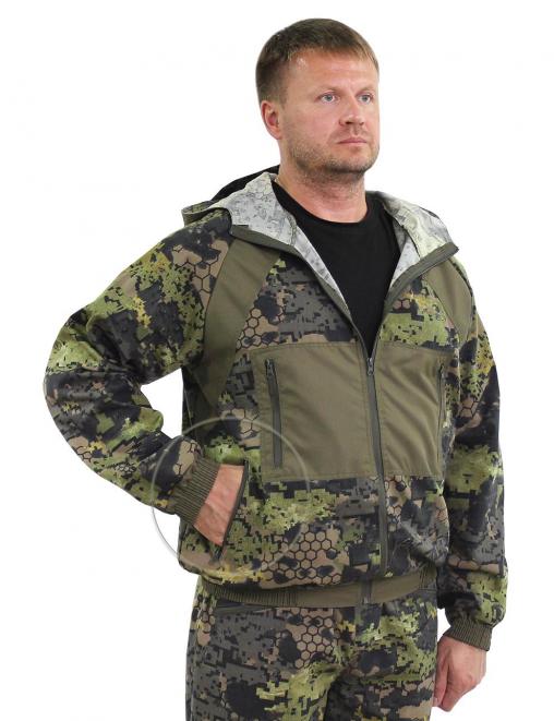 Костюм ПАРТИЗАН  RS тк.Смесовая цв.LOGO PIXEL