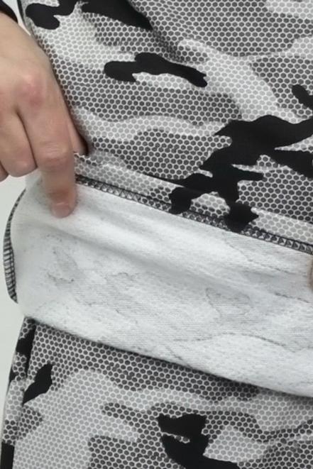 Белье нательное тк.Футер c начёсом  RS цв.BLUR серый КМФ New