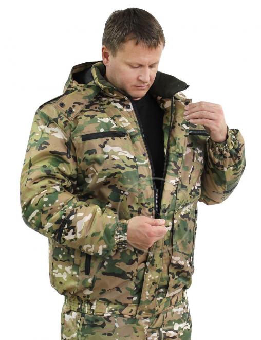Костюм зимний БВР тк.Оксфорд цв.Мультикам