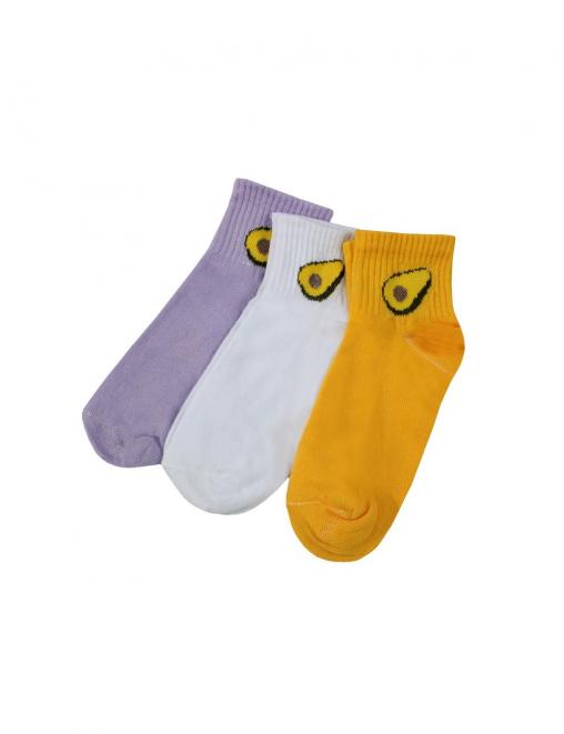 Носки женские укороч "ECONOM" Авокадо RS